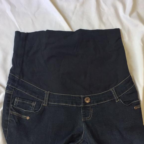 🔴𝗕𝗢𝗚𝗢🔴thyme maternity size 10 medium womens jeans - Picture 13 of 16